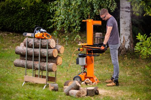 Villager VLS 8T H55 Elektromos, Függőleges rönkhasító 