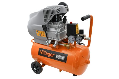Villager VAT 24 L Prime kompresszor 1500W, 8bar, 180L/perc, olajkenésű,