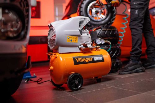 Villager VAT 24 L Prime kompresszor 1500W, 8bar, 180L/perc, olajkenésű,