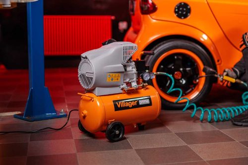 Villager VAT 24 L Prime kompresszor 1500W, 8bar, 180L/perc, olajkenésű,