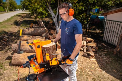 Villager LS 7 T Elektromos Függőleges rönkhasító 