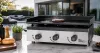 GreenBay 3 égős gázos sütőlapos grill (Plancha)