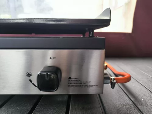 GreenBay 3 égős gázos sütőlapos grill (Plancha)