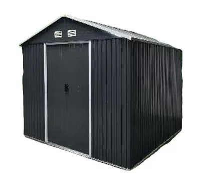 GreenBay kerti ház, szerszámtároló 303x301x214cm, acéllemez (antracit). Azonnal szállítjuk +ajándék 80000Ft értékű****wellness utalvány
