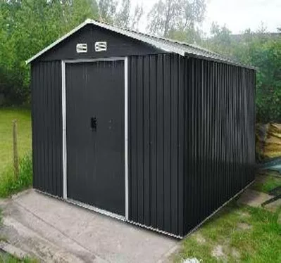 GreenBay kerti ház, szerszámtároló 303x301x214cm, acéllemez (antracit). Azonnal szállítjuk +ajándék 80000Ft értékű****wellness utalvány