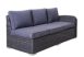 ROJAPLAST MONTREAL exkluzív polyrattan bútor garnitúra - szürke/krém + 40.000 Ft értékű wellness utalvány