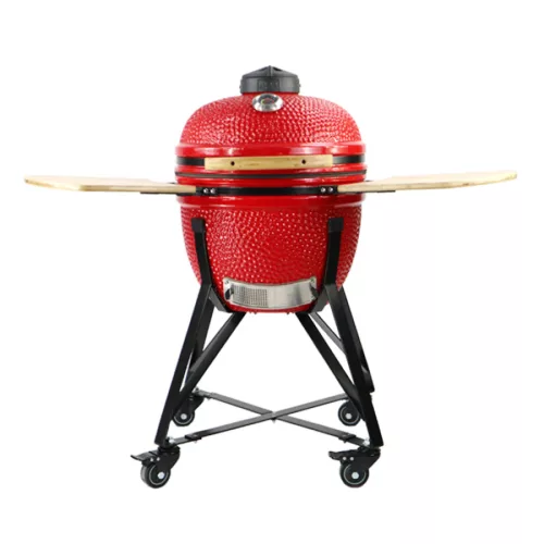Perfect Home Kerámia Kerti Grill, Kamado M méret (20") piros, +ajándék 160000Ft értékű****wellness utalvány