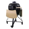 Kerámia Kerti Grill, Kamado M méret (20") fekete, +ajándék 160000Ft értékű****wellness utalvány