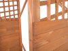 ROJAPLAST Fenyőfából készült kültéri fatároló, 168x130x60 cm