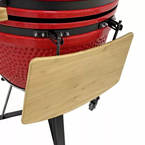 Perfect Home Kerámia Kerti Grill, Kamado Nova/XL méret (64cm) piros, +ajándék 120000Ft értékű****wellness utalvány