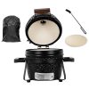 Perfect Home Kamado SE Premium Line Grillező 13"/32cm matt fekete, teljes felszereléssel