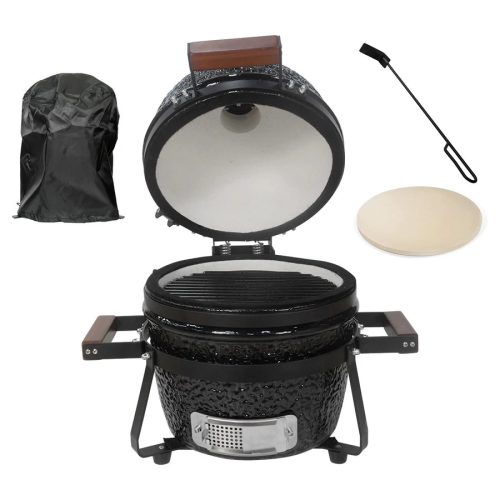 Perfect Home Kamado SE Premium Line Grillező 32cm fényes fekete, teljes felszereléssel