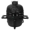 Perfect Home Kamado SE Premium Line Grillező 32cm fényes fekete, teljes felszereléssel