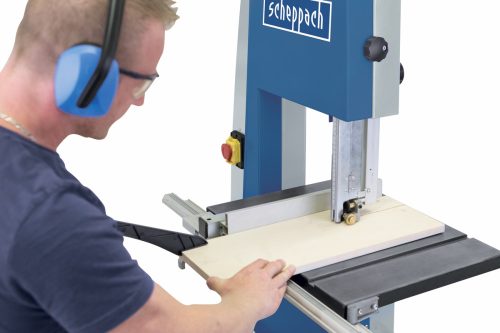 Szalagfűrész álvánnyal, 800 W, 230 V, Scheppach BASA 3  +ajándék 120000Ft értékű****wellness utalvány