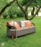 ALLIBERT CORFU LOVE SEAT MAX háromszemélyes polyrattan kerti kanapé