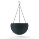 KETER HANGING SPHERE polyrattan függő virágcserép - grafit