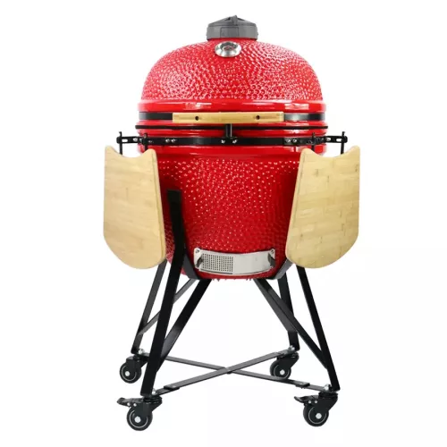 Perfect Home Kerámia Kerti Grill, Kamado L méret (23") piros, +ajándék 160000Ft értékű****wellness utalvány