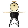 Perfect Home Kerámia Kerti Grill, Kamado L méret (23") fekete, +ajándék 160000Ft értékű****wellness utalvány 