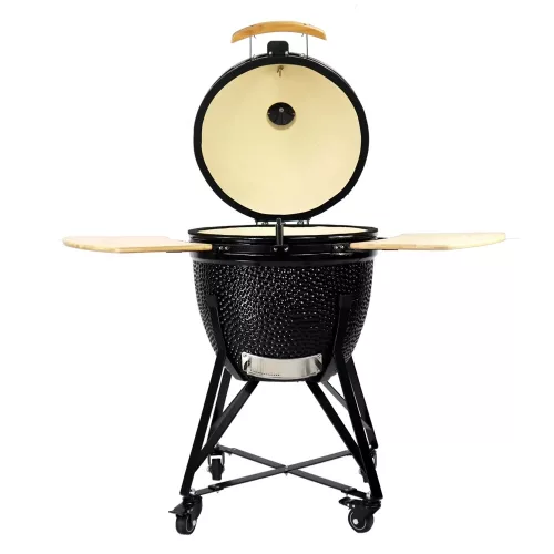 Perfect Home Kerámia Kerti Grill, Kamado L méret (23") fekete, +ajándék 160000Ft értékű****wellness utalvány 