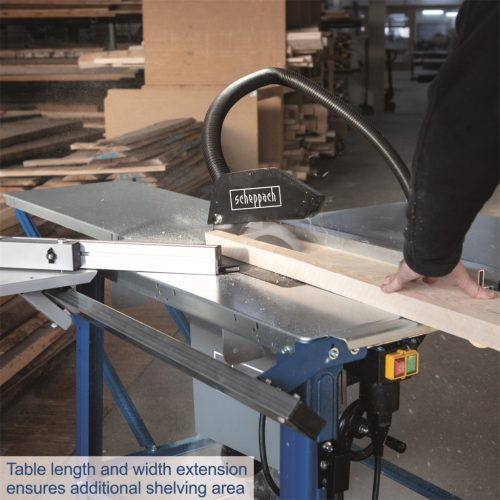 Asztali körfűrész, 2200 W, 230 V, Scheppach TS 310 ( 230 V ), PROFI kategória