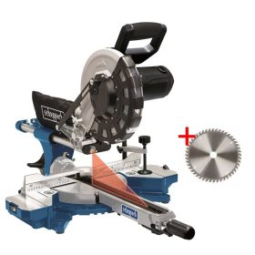   Gérvágó Fűrész húzófunkcióval és lézerrel, + fűrészlap, 2000 W, Scheppach HM 254