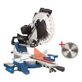   Gérvágó Fűrész + fűrészlap, húzófunkcióval, lézerrel, két oldalra dönthető, 2000 W, Scheppach HM 140 L, +ajándék 120000Ft értékű****wellness utalvány