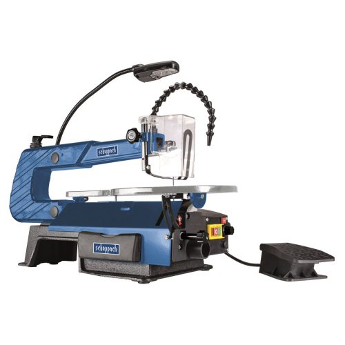 Scheppach DECO-XLS - ASZTALI DEKOPÍRFŰRÉSZ PEDÁLOS VEZÉRLÉSSEL +ajándék 40000Ft értékű****wellness utalvány