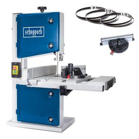   Szalagfűrész + 3 fűrésszalag, + szögvonalzó, 350 W, Scheppach HBS 30, +ajándék 80.000Ft értékű****wellness utalvány