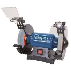   Elektromos Asztali Kettős Köszörű, 500 W, Scheppach SM 200 L