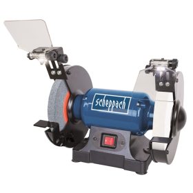   Elektromos Asztali Kettős Köszörű, 500 W, Scheppach SM 200 AL