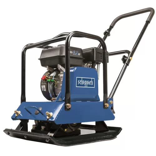 Benzinmotoros Lapvibrátor, 88 kg, 196 cm3, 6,5 LE, Scheppach HP 1800s  + 40.000 Ft-os wellness utalvány