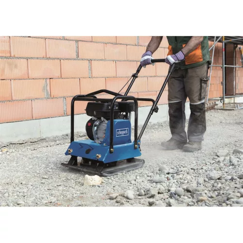 Benzinmotoros Lapvibrátor, 88 kg, 196 cm3, 6,5 LE, Scheppach HP 1800s  + 40.000 Ft-os wellness utalvány