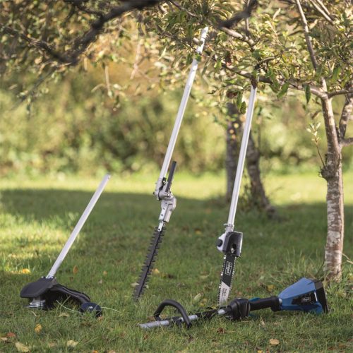 Scheppach BC-MFH400-X - akkus multifunkciós kerti gép indukciós motorral 4 az 1-ben 2x20V, IXES 20 V (akku és töltő nélkül)