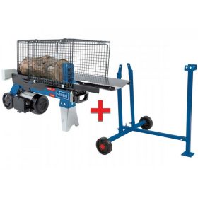   Vízszintes Rönkhasító + állvány, 7t, 2200W, Scheppach HL 760 LS (német gyártó)+ajándék 80000Ft értékű****wellness utalvány