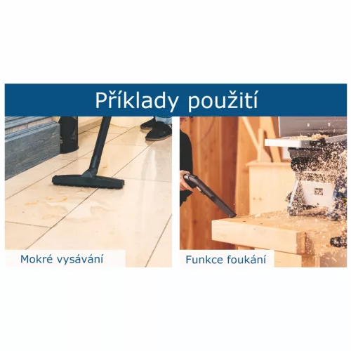 Scheppach SprayVac 20 - szőnyeg és kárpittisztító 5az1-ben, száraz/nedves szívás, mosás, fújás, 