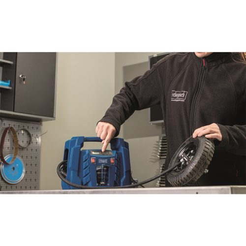 Scheppach AIR FORCE 5 - olajmentes táskakompresszor, 8 bar 12/230 V