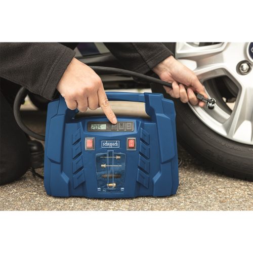 Scheppach AIR FORCE 5 - olajmentes táskakompresszor, 8 bar 12/230 V