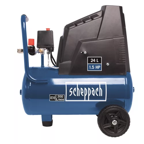 Olajmentes Kompresszor 24 L, Scheppach HC 30 OX