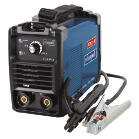   Inverteres Hegesztő, tartozékokkal, 130 A, Scheppach WSE1000