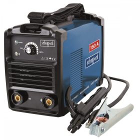   Inverteres Hegesztő, tartozékokkal, 160 A, Scheppach WSE1100