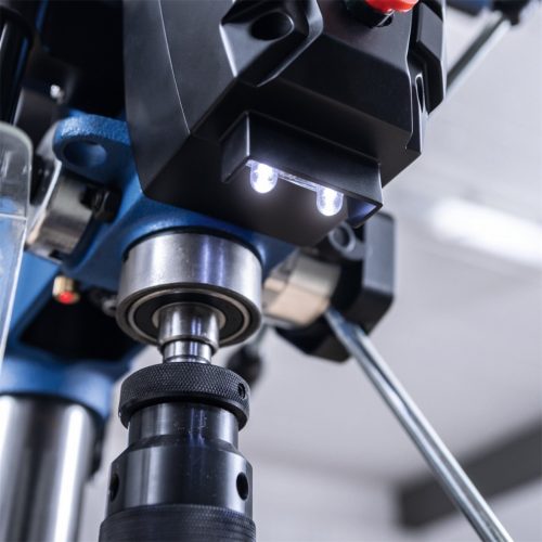 Scheppach TBM 300 Vario - oszlopos fúrógép keresztlézerrel és LED-világítással