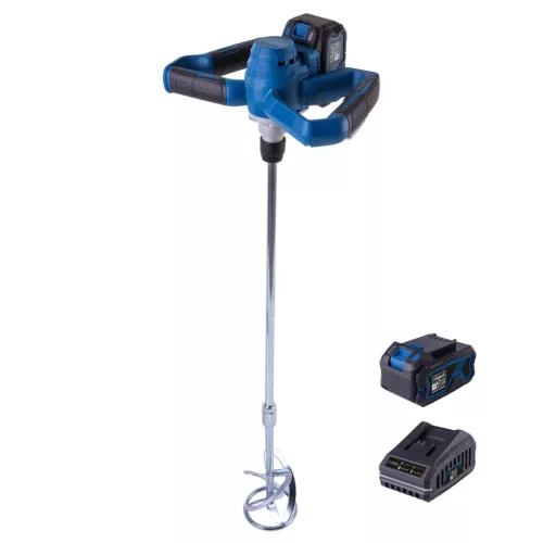 Scheppach BC-PMX100-X-SET L Akkus Keverőgép