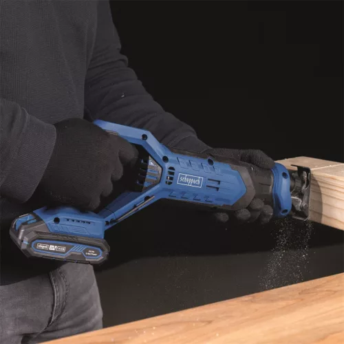 Scheppach C-RS100-X - akkus orrfűrész, IXES 20 V (akku és töltő nélkül)
