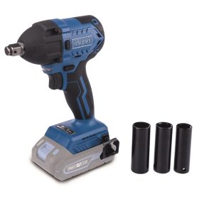   Scheppach BC-IW350-X - akkus ütvecsavarozó 1/2", indukciós motorral IXES 20 V (akku és töltő nélkül)