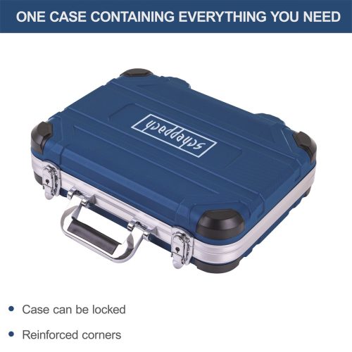 Scheppach TB 170 - szerszámos koffer szerszámokkal, 135 részes