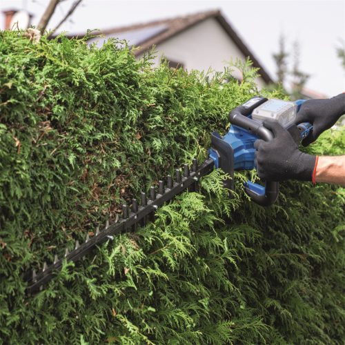 Scheppach BC-HT720-X - akkus sövényvágó indukciós motorral 2x20V, IXES 20 V (akku és töltő nélkül)