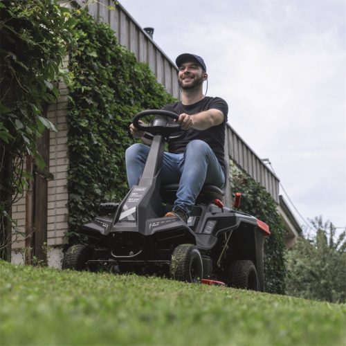 Scheppach MR 230-61 Benzinmotoros Fűnyíró/Minirider, elektromos indítással, 61 cm, 3 az 1-ben