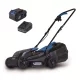Scheppach BC-MP320-X-SET L Akkumulátoros Fűnyíró Indukciós motorral 3az1-ben, IXES 20 V (akkuval és töltővel)(német)