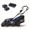 Scheppach Akkumulátoros Fűnyíró Indukciós motorral 4 az 1-ben 2x20V, IXES 20V (2 db akkuval és töltővel) BC-MP380-X-SET XL2