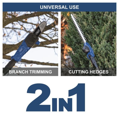 Scheppach C-PHTS410-X - akkus multifunkciós kerti gép 2 az 1-ben IXES 20 V (akku és töltő nélkül)